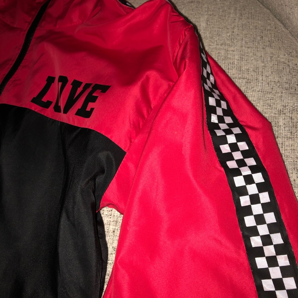 🤍❤️ | Oversized Windbreaker